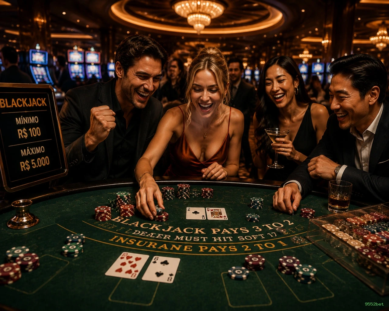 Plataforma completa da 9552bet com todos os jogos